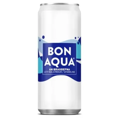 Bonaqua án bragðefna (Áldós/330 ml)