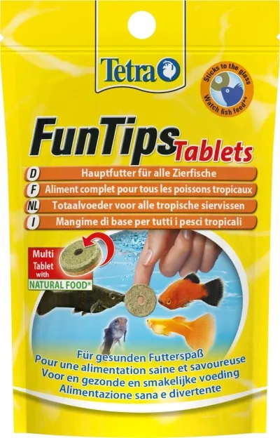 Tetra FunTips Tablets 20 Tabs.