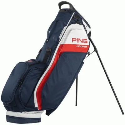 Ping Hoofer Stand 25 dökkbl/hvít/rauð