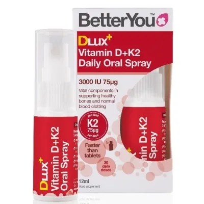 BetterYou D-LUX D+K Vítamín Munnúði