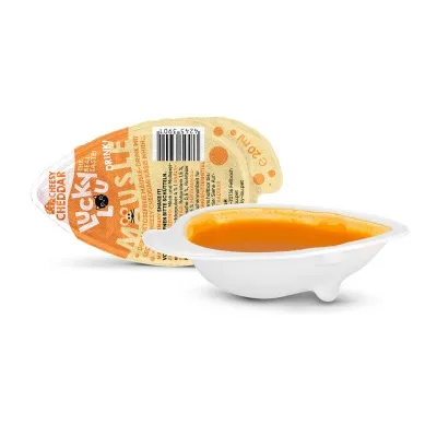 Drink-Snack fyrir ketti | Cheddar ostur 20ml   |  Minni matarsóun - 26 stlk