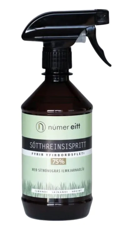 Númer Eitt Sótthreinsir fyrir yfirborð