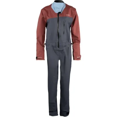 Prolimit Nordic SUP Drysuit Pure Girl - Steel Blue/Burgundy - 42/XL