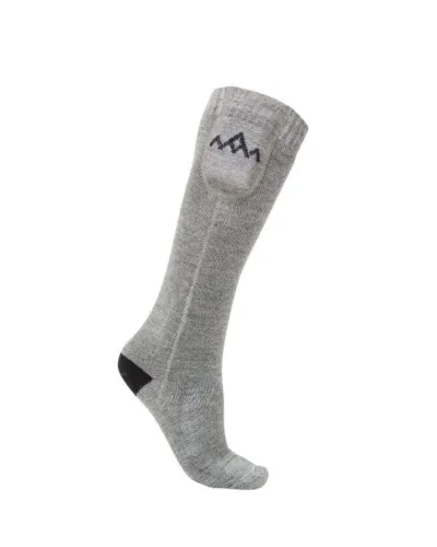 HeatX Heated Everyday Socks w/batt. - Unisex - Grey / L (EU 43-45)