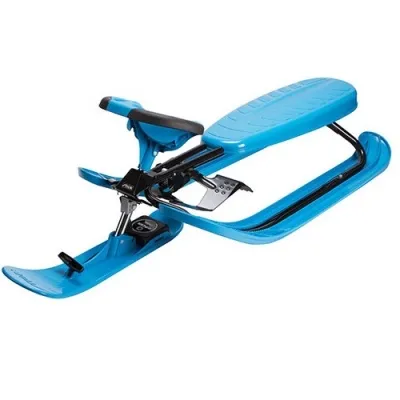STIGA sleði grár/blár Snow Curve