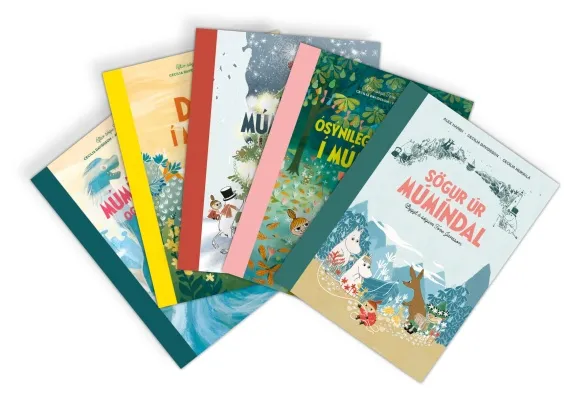 Múmínpakki flatbækur