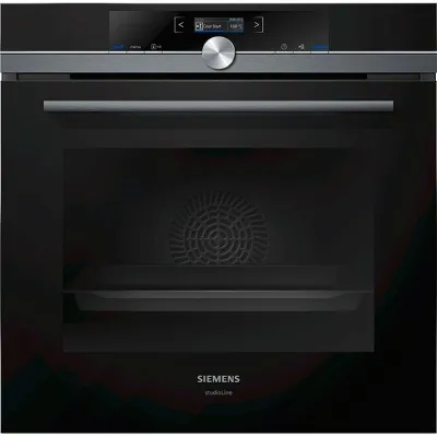 Siemens Veggofn iQ700 svartur (Black/Steel)