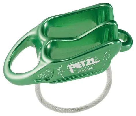 Petzl Belay Device Reverso  Green