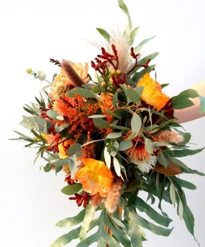 Hlýja brúðarvöndur