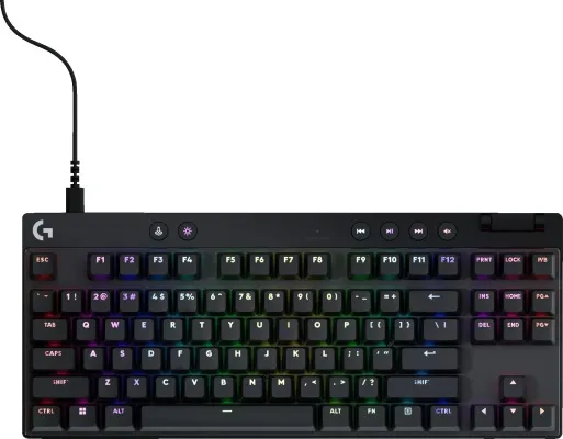 Logitech G Pro X TKL Rapid Trigger leikjalyklaborð - Svart