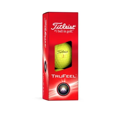 Titleist Trufeel golfboltar GULIR 3stk