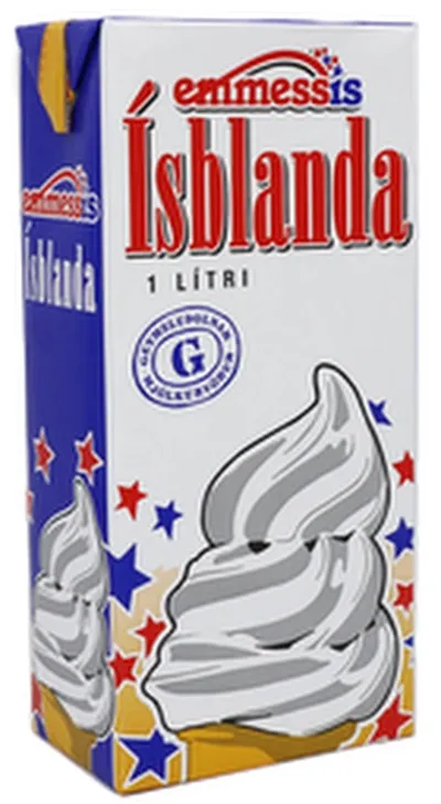 Emmessís g-ísblanda vanillu