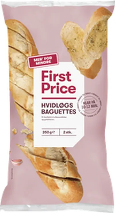 First Price hvítlauksbrauð 2stk