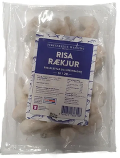 Fiskverzlun Hafliða risarækjur 16/20 600g