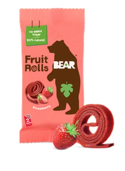 Bear fruit rolls jarðarber