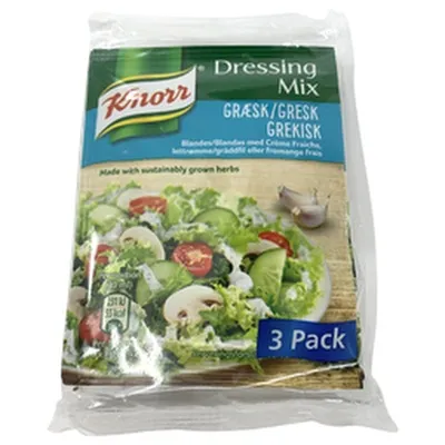 Knorr dressing mix grísk