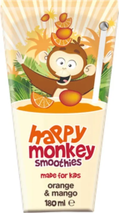 Happy Monkey appelsínu & mangó smoothie