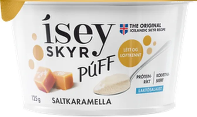 Ísey skyr púff saltkaramellu