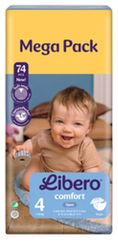Libero bleiur comfort mega nr. 4, 7-12kg