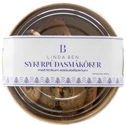 Linda Ben smákökur sykurpúða