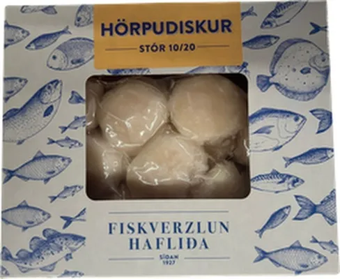 Fiskverzlun Hafliða Hörpudiskur stór 10/20