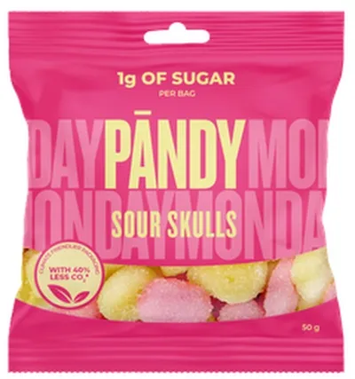 Pandy sour skulls