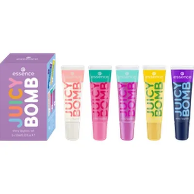 essence juicy bomb lipgloss set 02