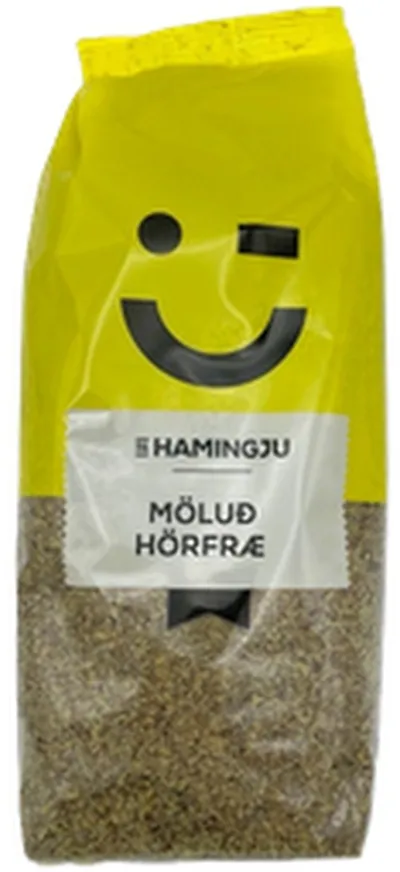 Til hamingju hörfræ möluð