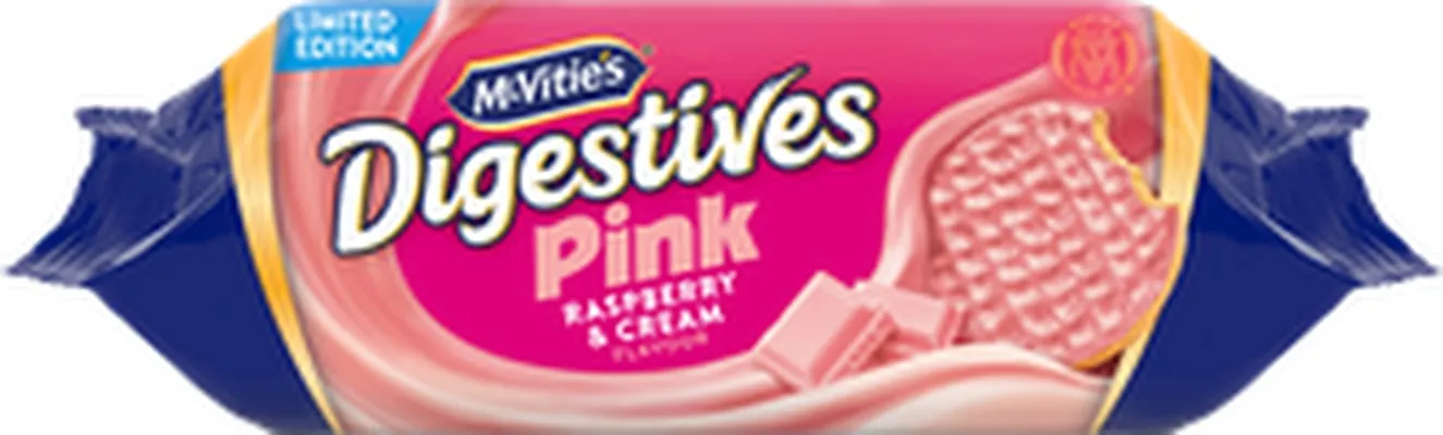 McVities digestive hindberja