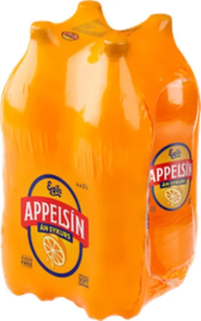 Egils appelsín sykurlaust 4x2 ltr