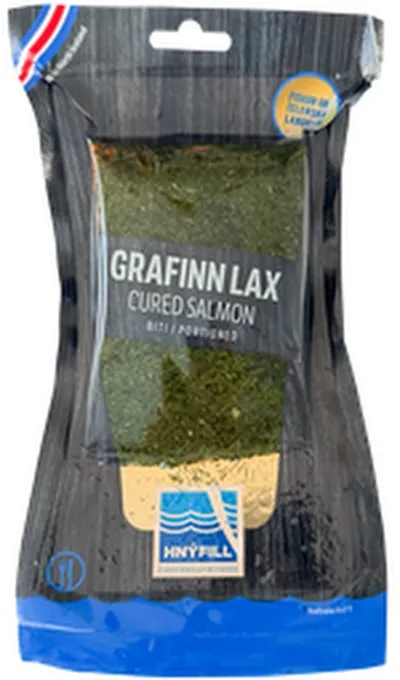 Hnýfill grafinn lax