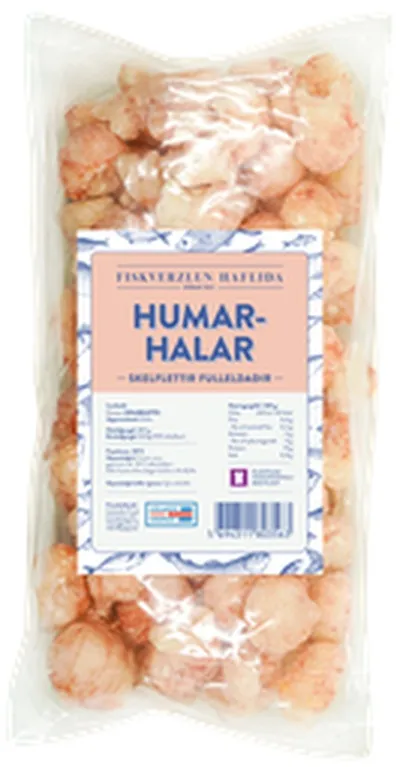 Fiskverzlun Hafliða humarhalar skelflettir fulleldaðir