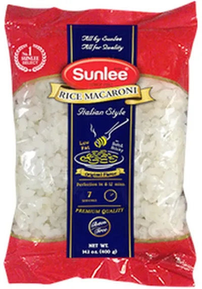 Sunlee hrísgrjónamakkarónur stuttar