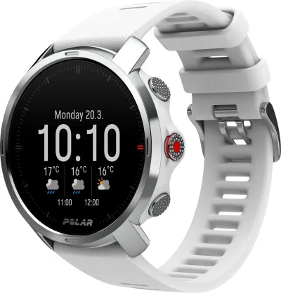 Polar Grit X snjallúr - Hvítt S/M