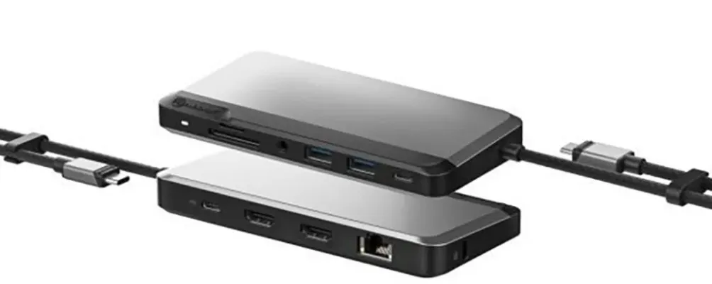 ALOGIC USB-C MX2 Lite tengikví fyrir 2 skjái