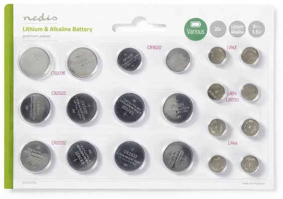 Nedis rafhlöður 20 stk