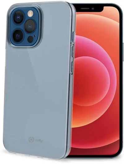 Celly Gelskin iPhone 13 Pro Max símahulstur - Glært