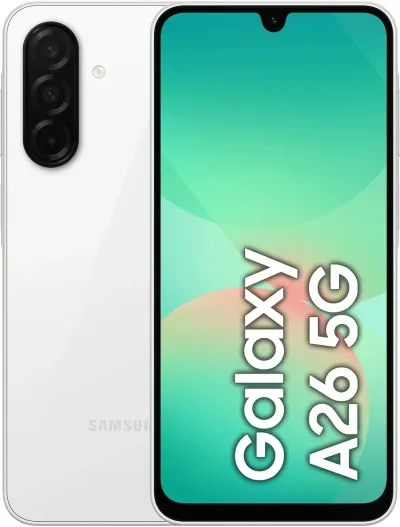 Samsung Galaxy A26 5G 128GB snjallsími - Hvítur