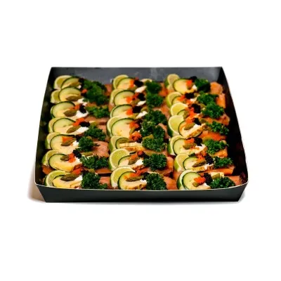 VEISLURÉTTIR - Smurbrauðsveisla með lax, 21 biti