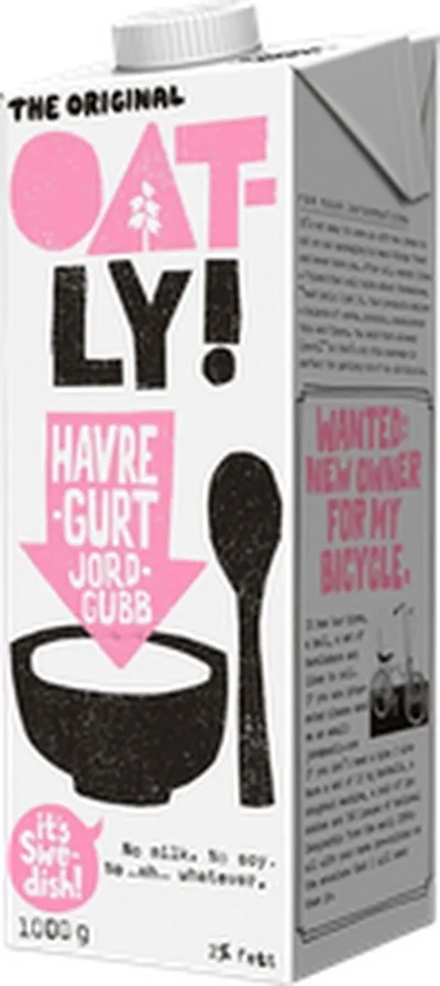 Oatly  jógúrt jarðarberja