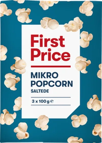 First Price örbylgjupopp 3 í pakka