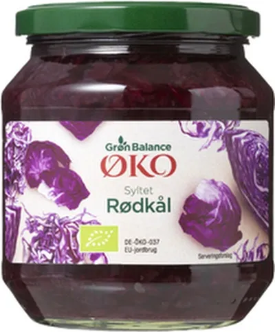 Grön Balance rauðkál