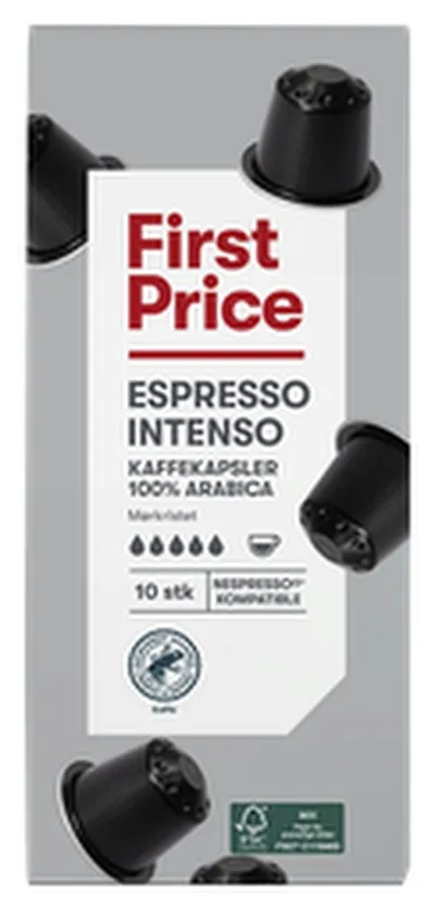 First Price kaffihylki espresso intenso