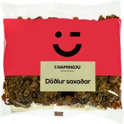 Til hamingju saxaðar döðlur