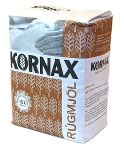 Kornax rúgmjöl 1kg