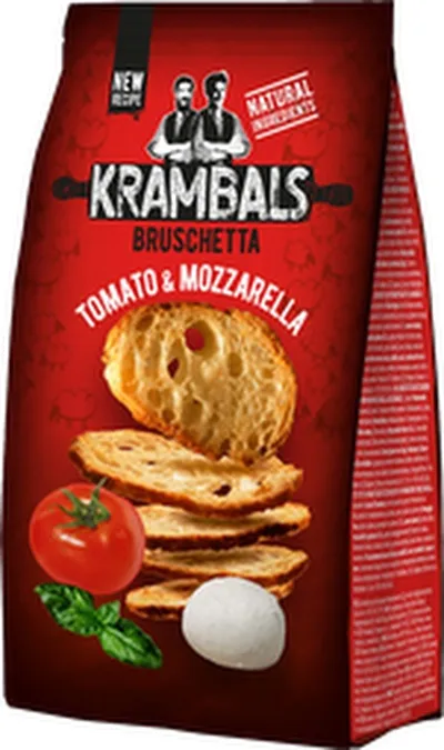 Krambals bruschetta tómat & mozzarella