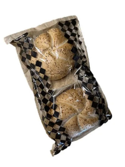 Gæðabakstur Rúnstykki m/birki 2 stk