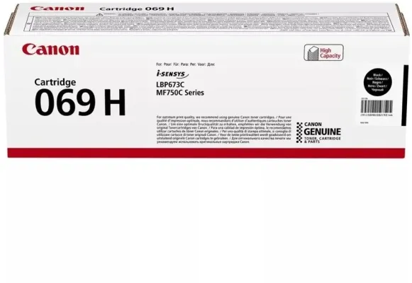 Canon 069 H dufthylki - Svart 
