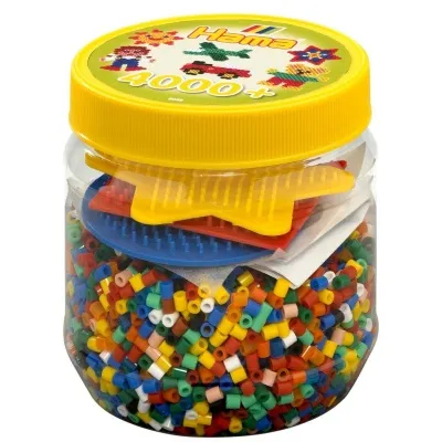 HAMA - Perlur 4000 stk box gular