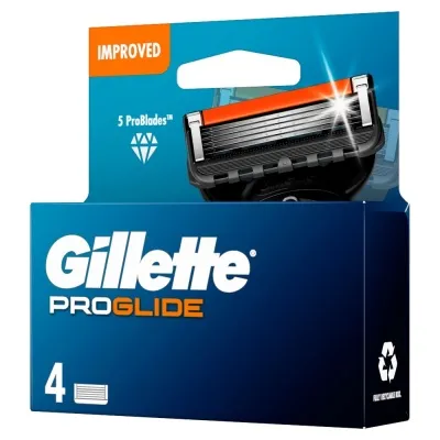 GILLETTE - Fusion Proglide Manual Blöð 4stk